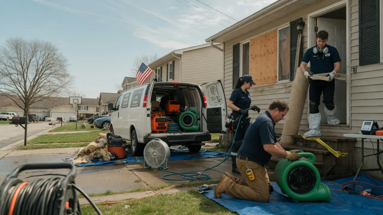Water Damage Restoration in Goodwell, OK near me